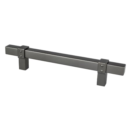 Escenario 128 mm Center to Center Rivet Rebel Cabinet Pull, Slate ES3338796